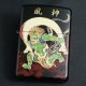 zippo 漆 本金使用 風神 トップキズあり