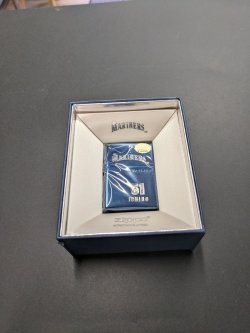 画像1: 2000年マリナーズ・イチロー・イオンブルー限定zippo