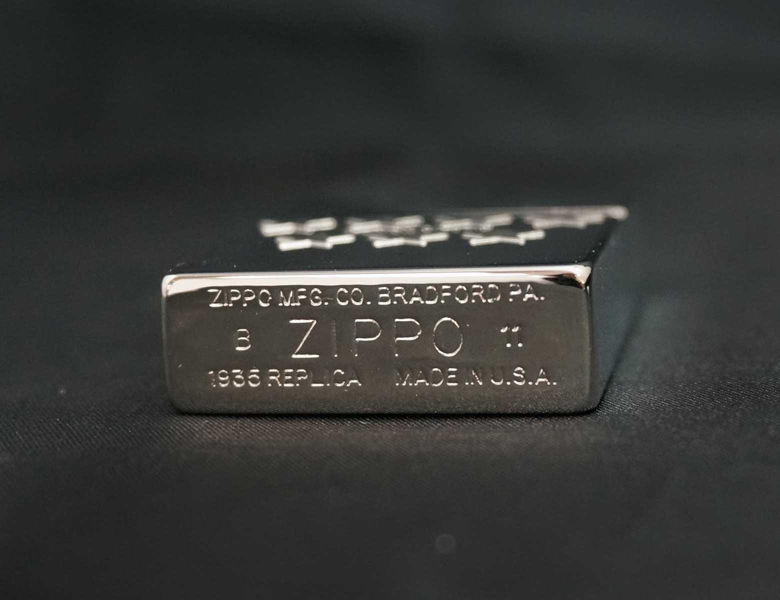 ZIPPO 懸賞当選品Seven Stars 1935レプリカ 2011年製 外ヒンジ 使用