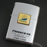 画像: zippo FIFA WORLD CUP FRANCE98 #250 シリアルナンバー入り 1997年製造