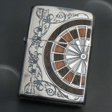 画像: zippo アンティークダーツ SV