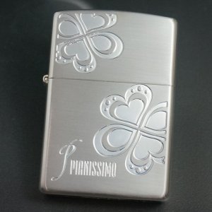 画像: zippo PIANISSIMO 　クローバー NIPPON 2013 懸賞品