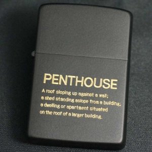 画像: zippo PENTHOUSE 1976〜1982年製造