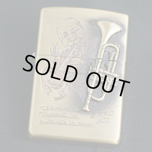 画像: zippo JAZZ トランペット 2001年製造 