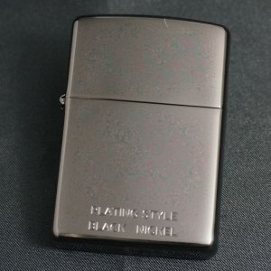 画像: zippo PLATING STYLE BLACK NICKEL 2002年製造