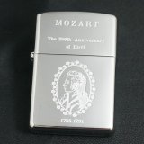 画像: zippo MOZART（モーツァルト）生誕250周年記念 SV 2006年製造