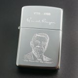 画像: zippo アメリカ40代大統領レーガン 1989年製造