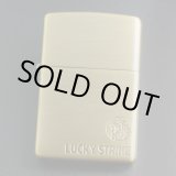 画像: zippo LUCKY STRIKE インディアン柄　