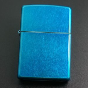 画像: zippo バレル加工 コバルトブルー