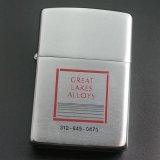 画像: zippo GREAT LAKES ALLOYS 1992年製造 