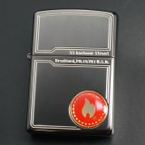 画像: zippo ファイヤーフレームメタル BK