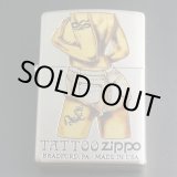 画像: zippo SEXY TATTOO SUNBURN E 1997年製造