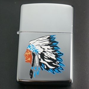 画像: zippo インディアン 1995年製造