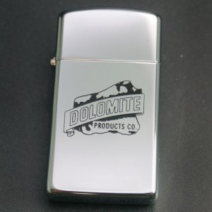 画像: zippo 企業柄 DOLOMITE スリム #1610 1983年製造