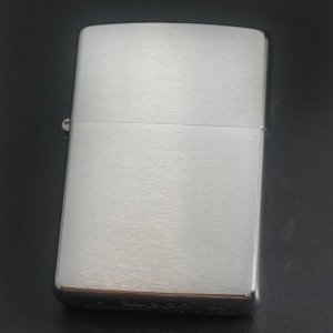 画像: zippo #200 ブラッシュ・クローム 2008年製造 