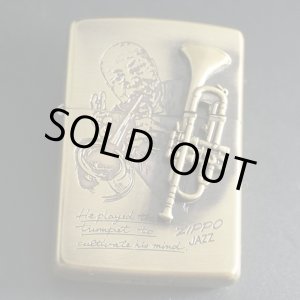 画像: zippo JAZZ トランペット 1993年製造