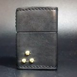 画像: zippo 牛革 2005年製造