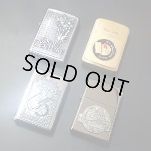 画像: zippo コレクション 4個セット 2015年製造