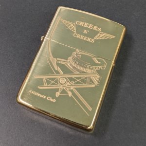 画像: zippo 1991年製造CREEKS IN CREEKS新品未使用 