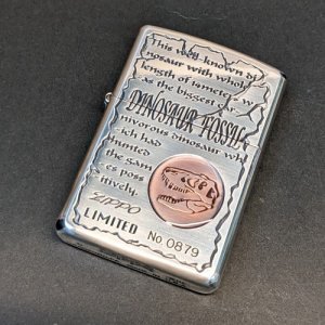 画像: zippo1997年DINOSAUR シリアル0879新品未使用 