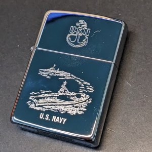 画像: zippo1990年U.S.NAVY新品未使用 