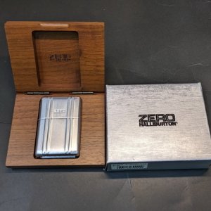 画像: zippo2003年ZERO HALLIBURTON新品未使用 