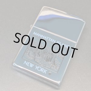 画像: zippo2002年MANHATTAN　ISLAND新品未使用 