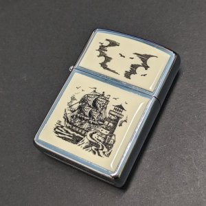 画像: zippo1989年新品未使用 両面加工