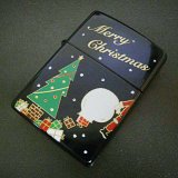 画像: zippo 「zippo-LAND G.」オリジナル X'mas 漆 Wフェイス 50個限定 2003年製造