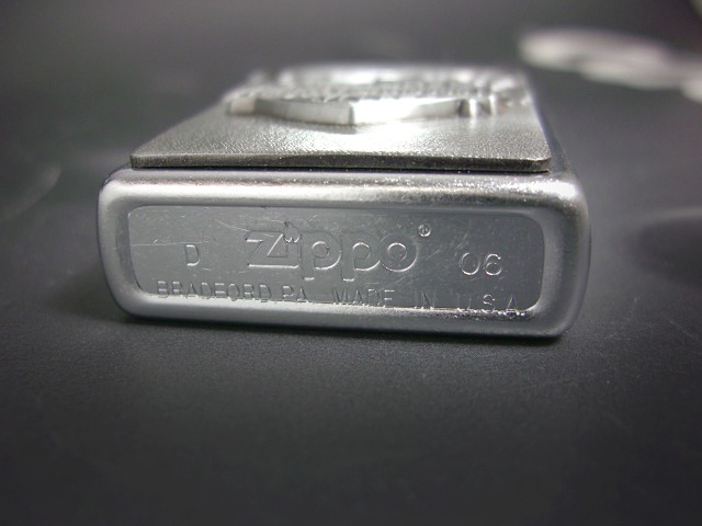 画像: zippo HARLEY-DAVIDSON プレート貼り付け　2006年製造