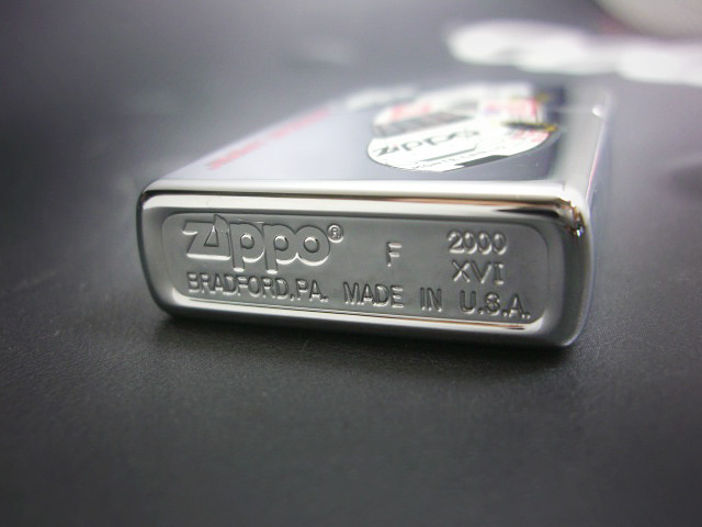 画像: zippo レーシングカー zippo ホワイト 1997年製造