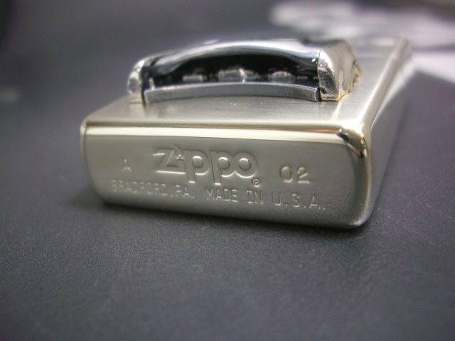 zippo SKYLINE BNR34GT-R ボンネットメタル Wフェイス 2002年