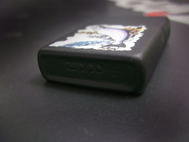 画像: zippo タウン＆カントリー　サーモン柄　1992年製造