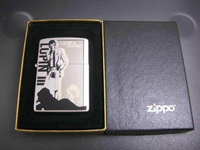 画像: zippo ルパン三世 ミラーオンミラー ルパン＆不二子 2004年製造