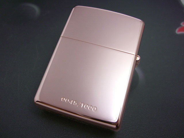 画像: zippo 限定ビリケンメタル ピンクゴールド