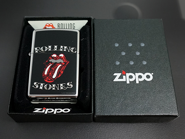 画像: zippo ROLLING STONES プリント CI012697