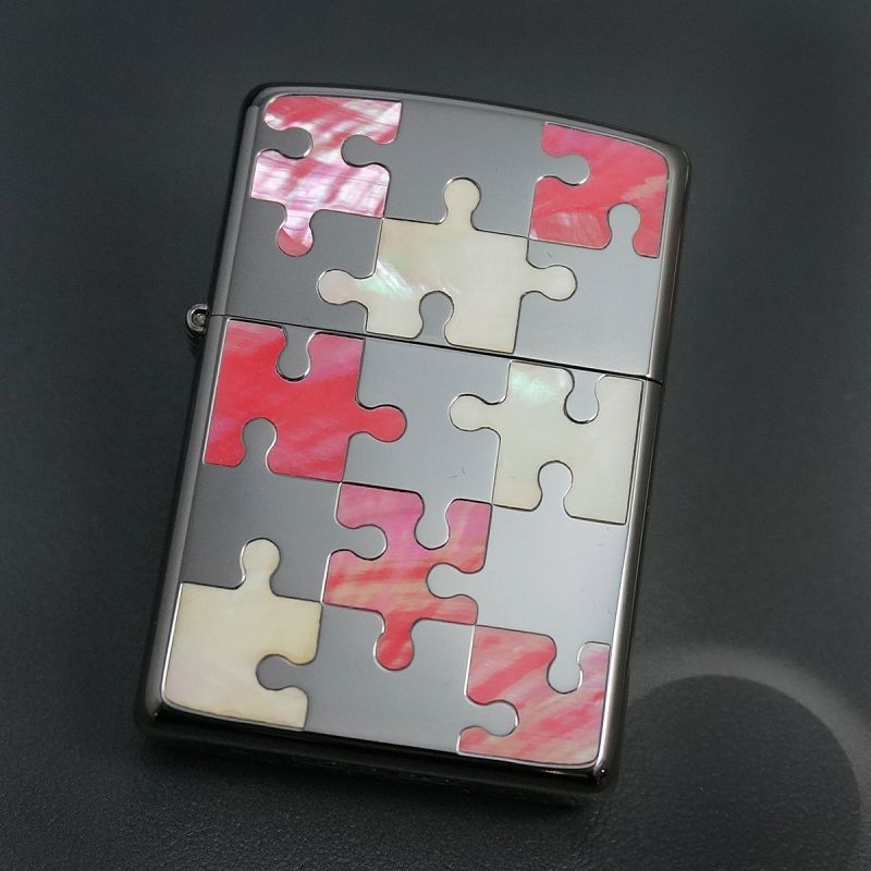 Zippo ジッポ ジッポー ライター Shell Puzzle シェルパズル2 BK