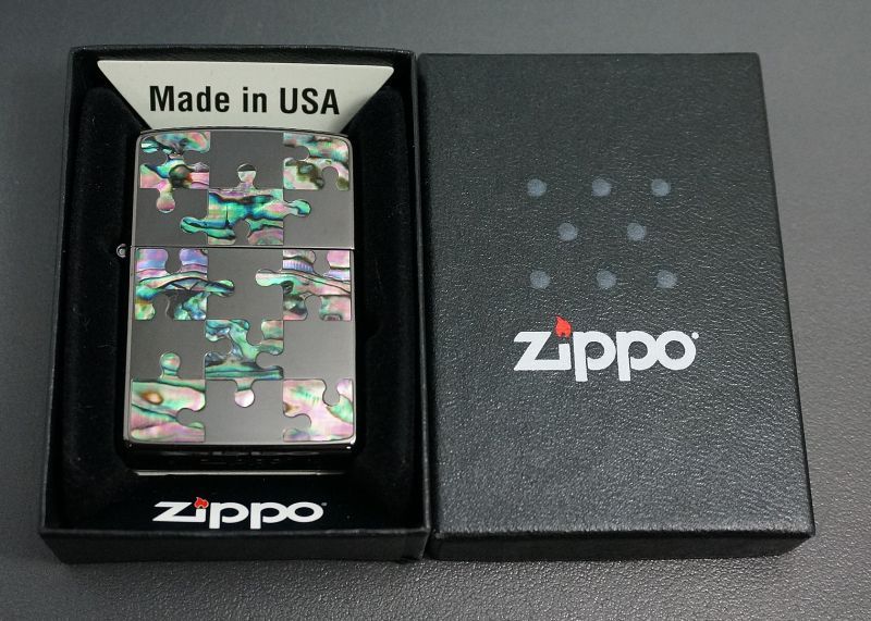 画像: zippo シェルパズル IPチタン BK