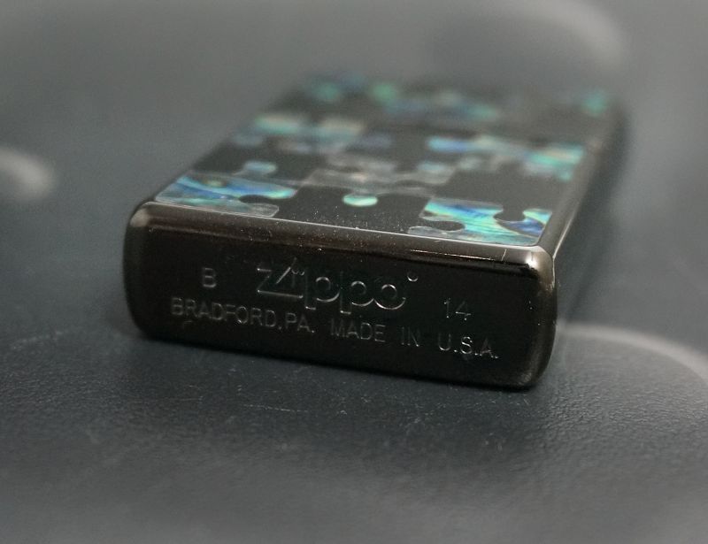 画像: zippo シェルパズル IPチタン BK