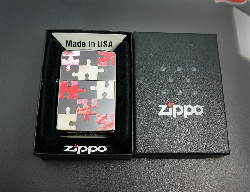 売り出し zippo Puzzle パズル イエローシェル ブラック ジッポ