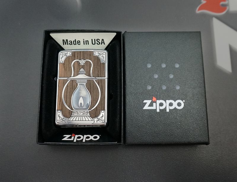 画像: zippo アンティーク ランタン SV