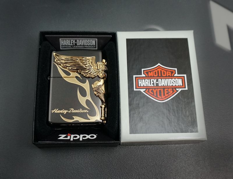 画像: zippo HARLEY-DAVIDSON 2011 NEW MODEL 1903個限定 HDP-24