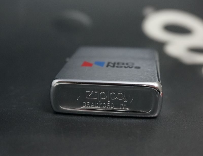 画像: zippo NBC News #200 1980年製造