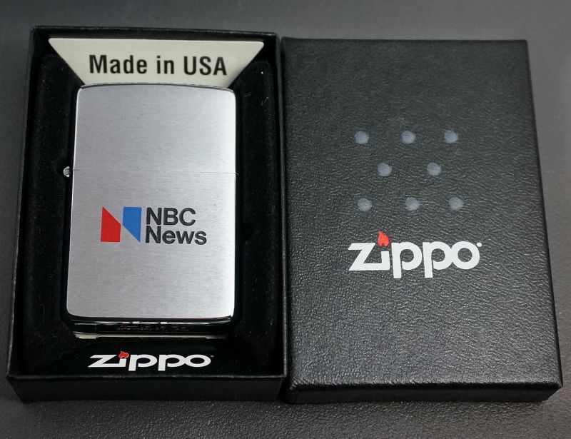 画像: zippo NBC News #200 1980年製造