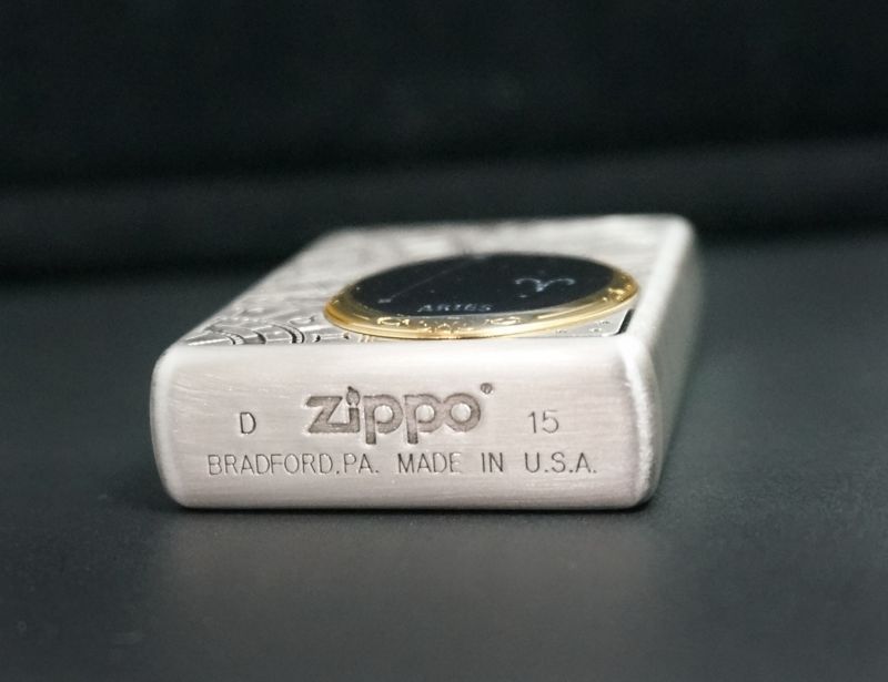 画像: zippo 12星座メタル 牡羊座