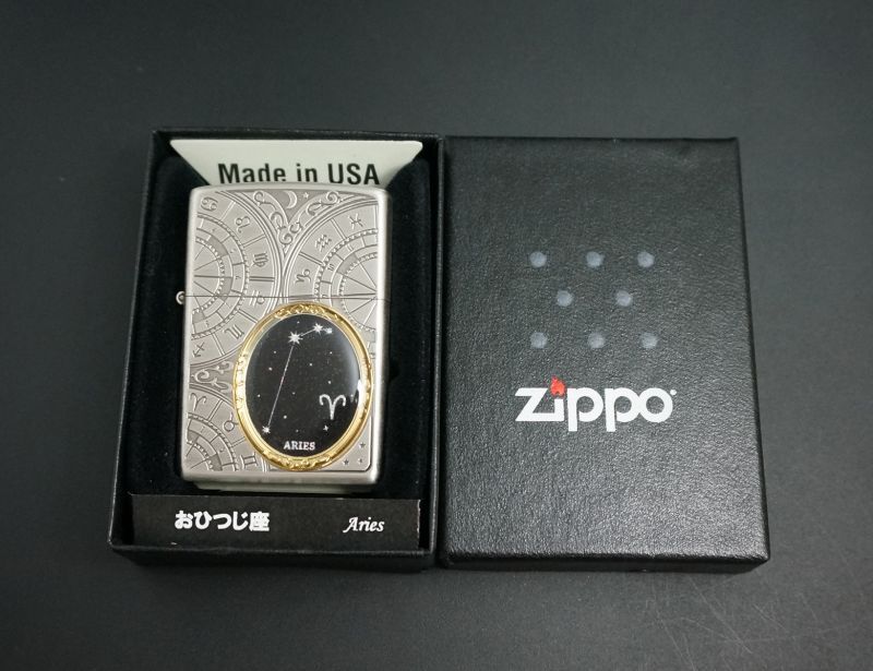 画像: zippo 12星座メタル 牡羊座