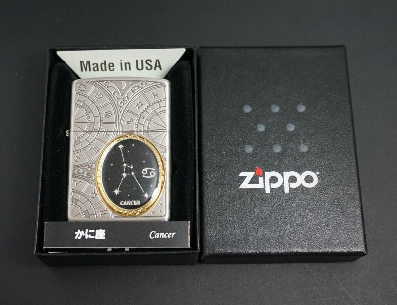 画像: zippo 12星座メタル 蟹座