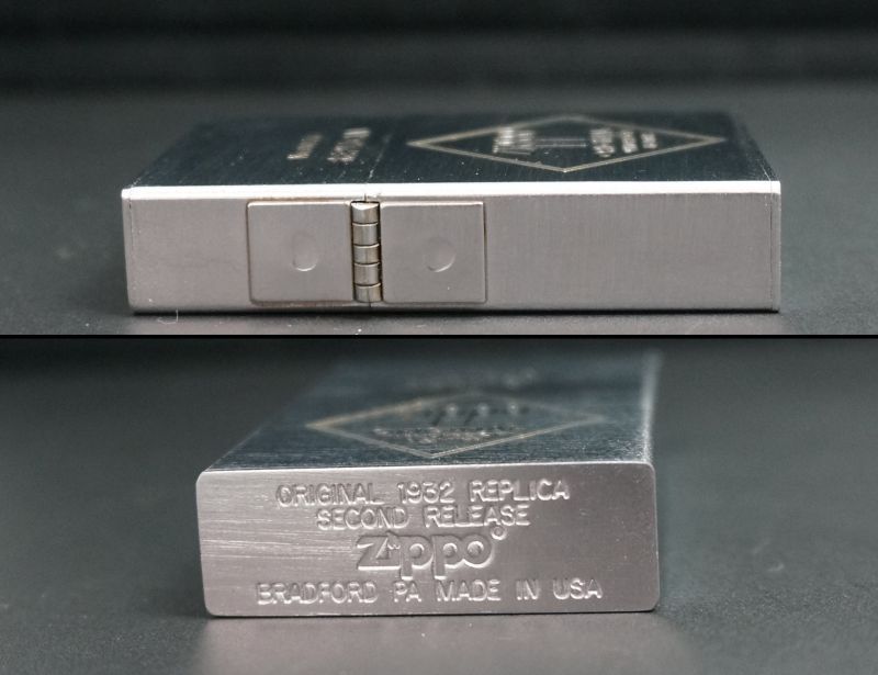 画像: zippo 32 SECOND REPLICA エッチング