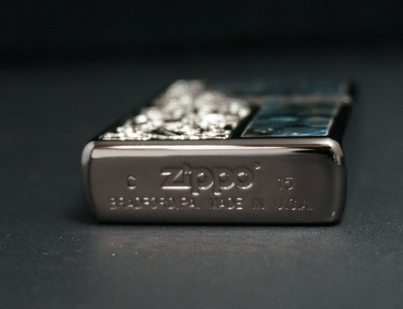 画像: zippo LE シェルアラベスク 1516 BK 300個限定