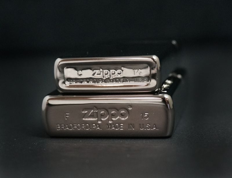 画像: zippo ハートペア2 BK